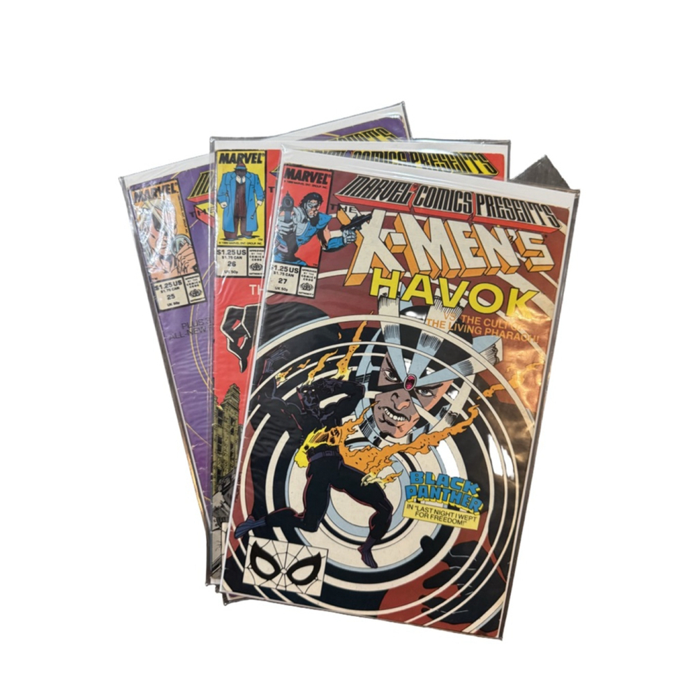 Marvel Comics Presents X-Men Havok Comic Book Lot of 3